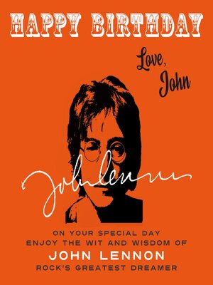 cover image of Happy Birthday-Love, John